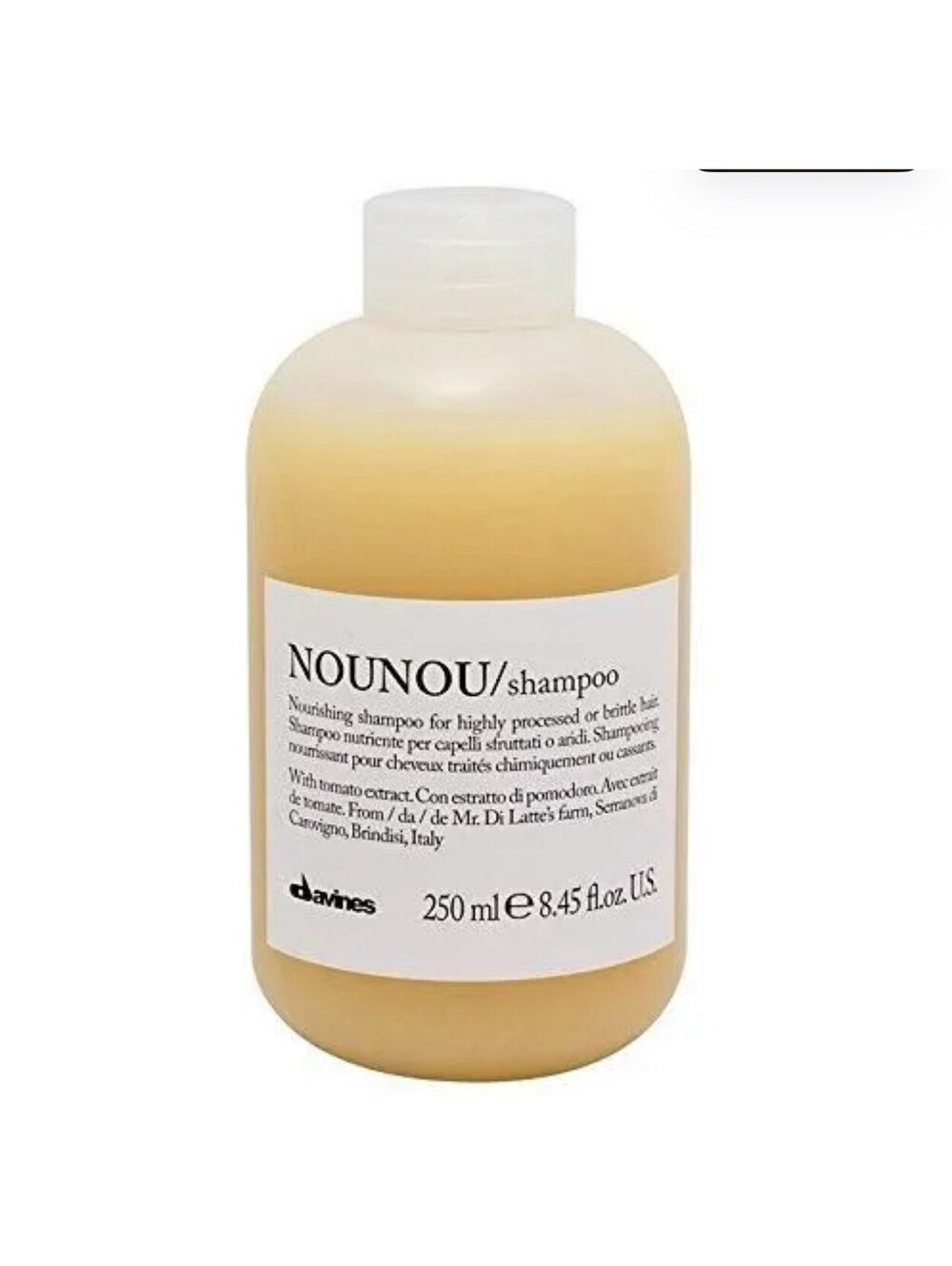$38 MSRP Davines Nounou Nourishing Shampoo 8.45 Oz